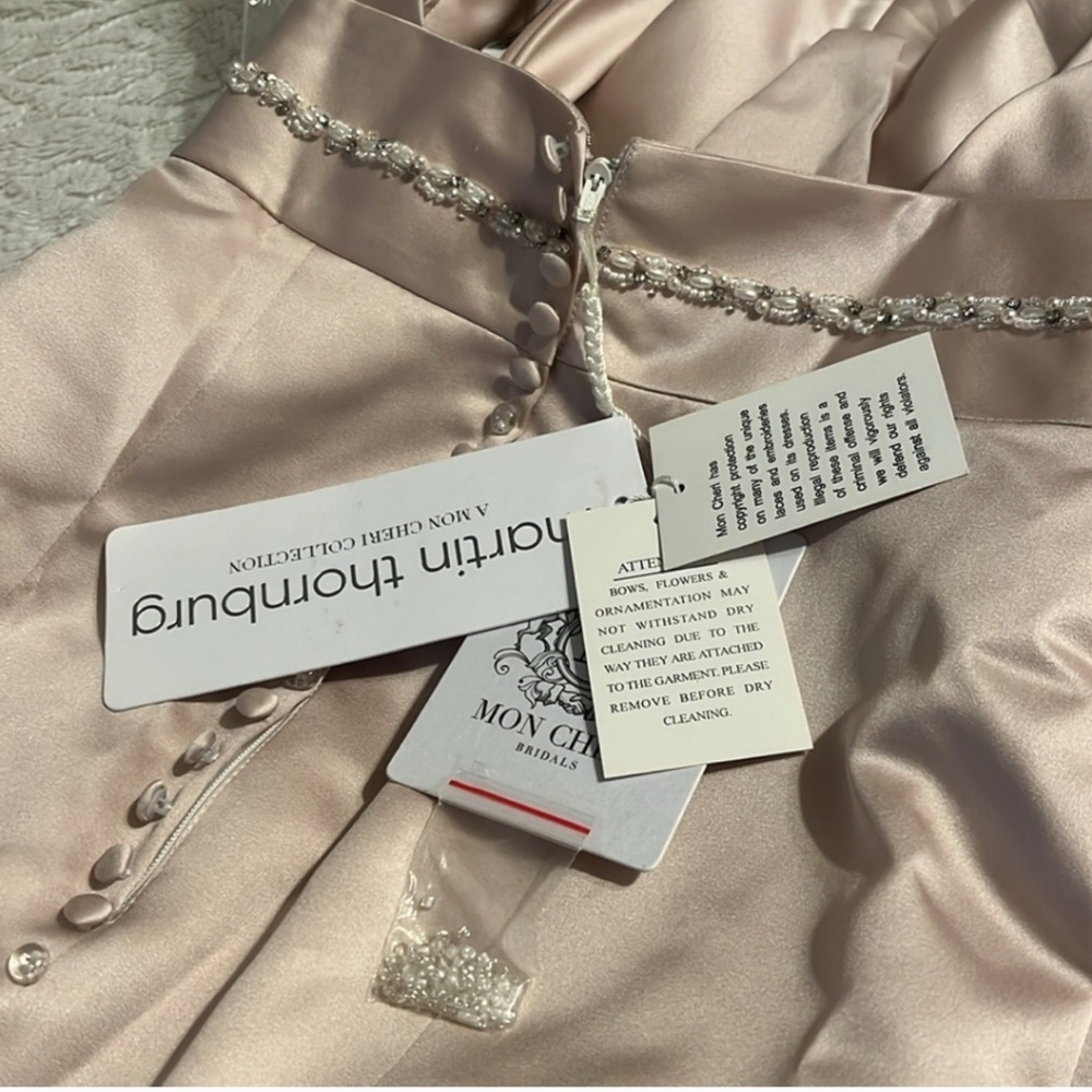 Elegant Pink Evening Dress - Picture 9 of 9